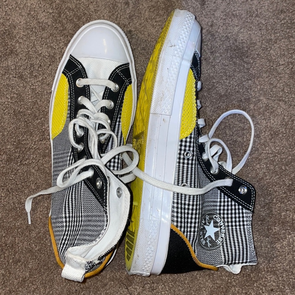 custom high top converse